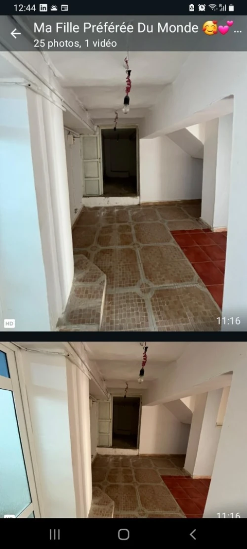 Location Appartement Niveau de villa F2 Alger Kouba