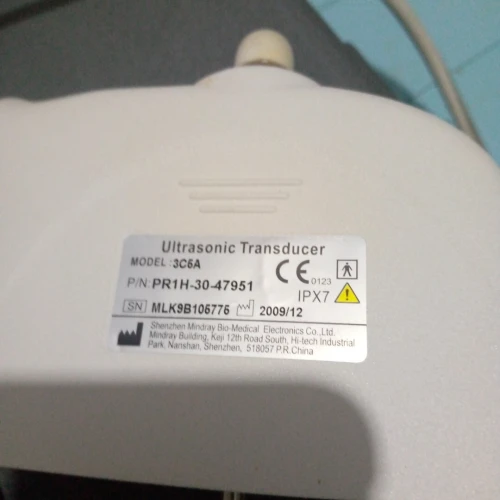 SONDE ECHOGRAPHIQUE CONVEXE 3C5A POUR MINDRY DC3 et DC6