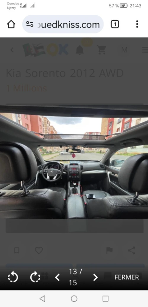 Kia Sorento 2015 Sorento 2012