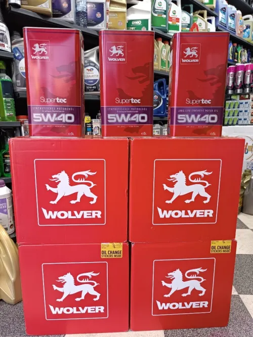Huile WOLVER Original Germany 5W40 Supertec