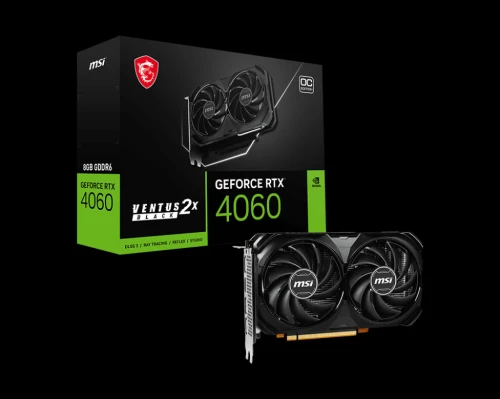 MSI RTX4060 VENTUS 2X BLACK 8G OC