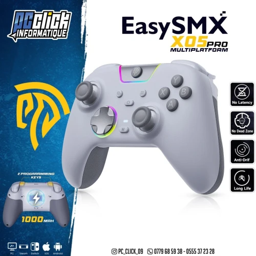 EasySMX  X05Pro Multiplatform Wireless Gaming Controller with Quiet Button