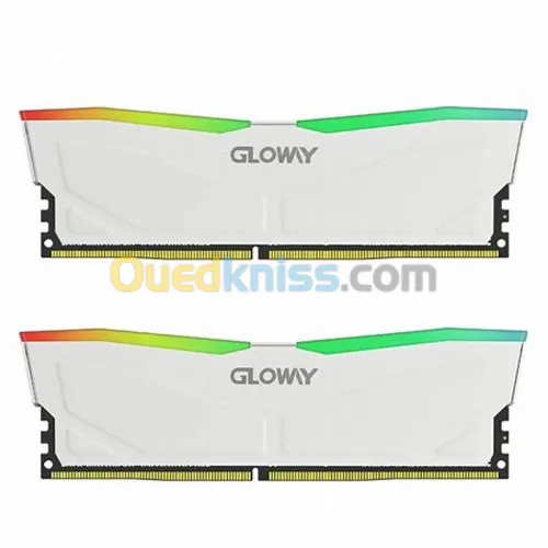 RAM GLOWAY DDR5 5200MHZ 16GB RGB WHITE