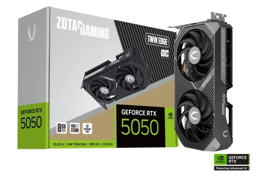 ZOTAC GAMING GeForce RTX 5050 Twin Edge OC  ZOTAC GAMING GeForce RTX 5050 Twin Edge OC