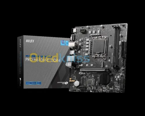 Motherboards MSI PRO H610M-E DDR4