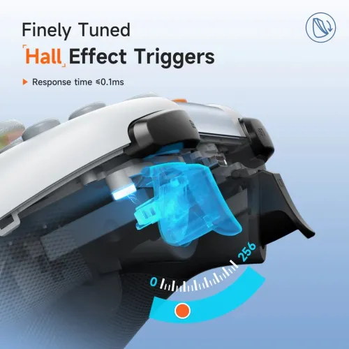 EasySMX X05 Multiplatform Gaming Controller with Hall Effect Joysticks