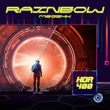 ECRAN MATOS RAINBOW 2K 100HZ 1MS IPS 24''