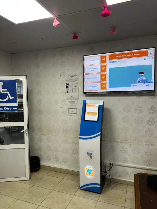Système de gestion de file d'attente