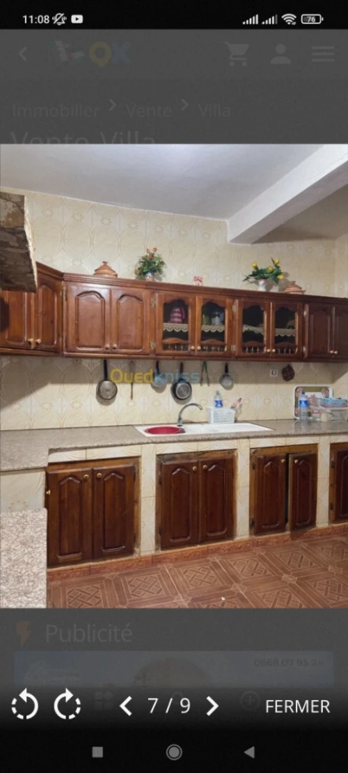 Vente Villa Mostaganem Ain sidi cherif