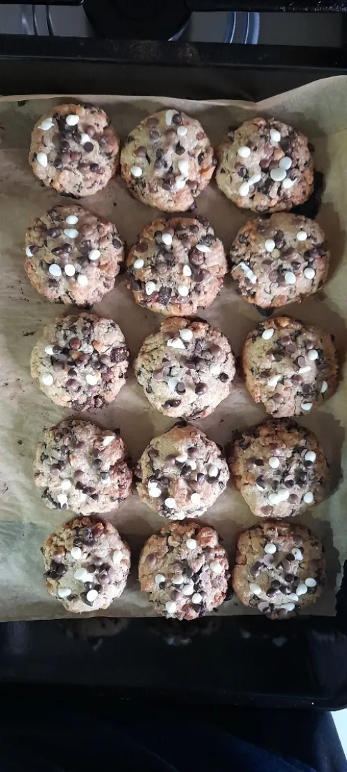 Cookies chocolat traditionnels français 