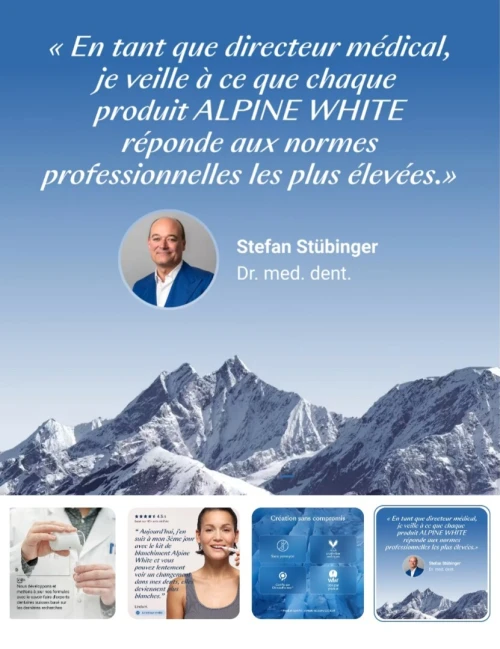 Blanchiment dentaire - ALPINE WHITE