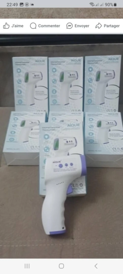 Vendre des thermomètre lasers enfants et adultes neufs sous emballage 