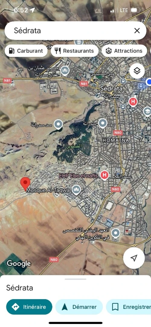 Vente Terrain Souk Ahras Sedrata