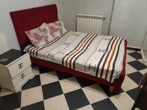 Meuble + tv + réfrigérateur 
