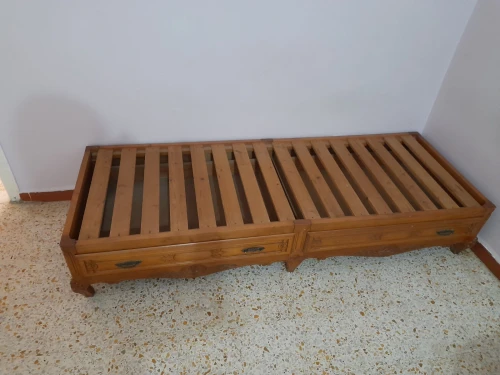 Meuble + tv + réfrigérateur 
