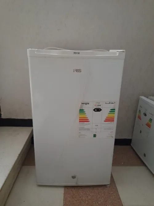 Meuble + tv + réfrigérateur 