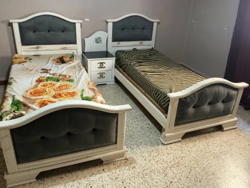Meuble + tv + réfrigérateur 