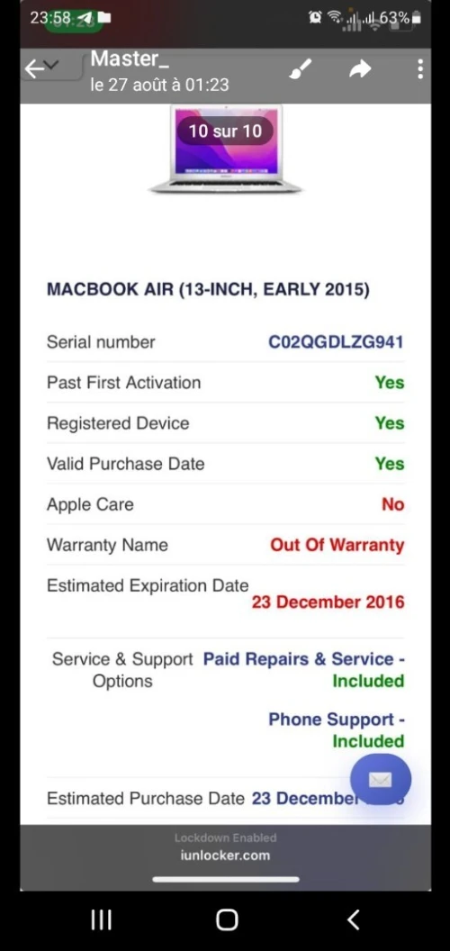 Mac book air