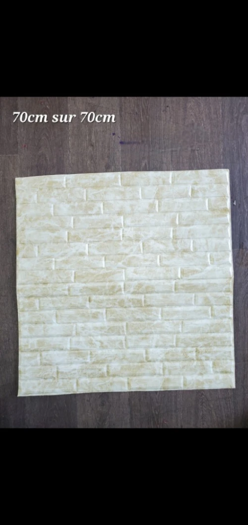 Plaque 3D et mosaïque adhésif