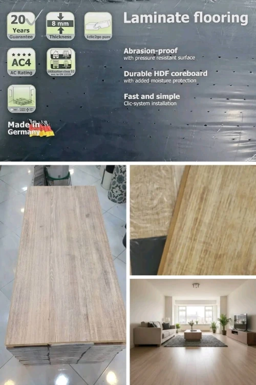 Parquet stratifié 8mm
