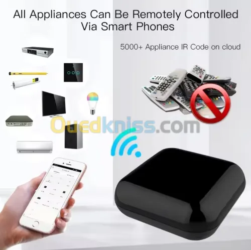 Télécommande Universelle WIFI + IR + RF