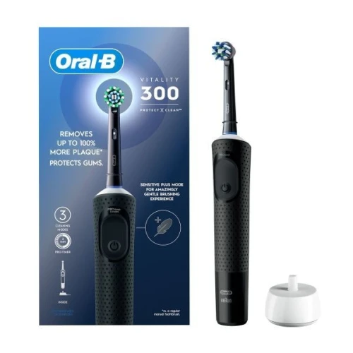 Oral-B Brosse a Dents Eléctrique vitality 300 Noir