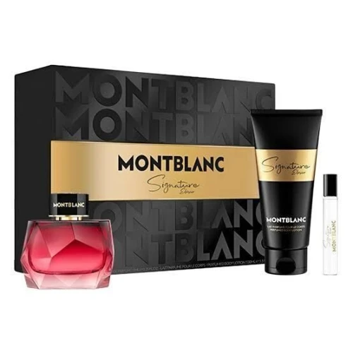 Mont Blanc Signature Elixir Eau de Parfum pour femme, 3 pièces