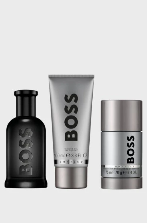BOSS Bottled parfum 100ml Coffret 3 Pieces