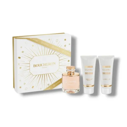 Boucheron Quatre Set 3 Pieces Coffret Femme 100ml