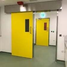 porte pour Bloc opératoire coulissante