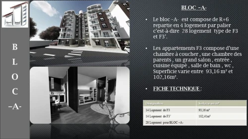 Vente Appartement F3 F4 Tipaza Bou ismail