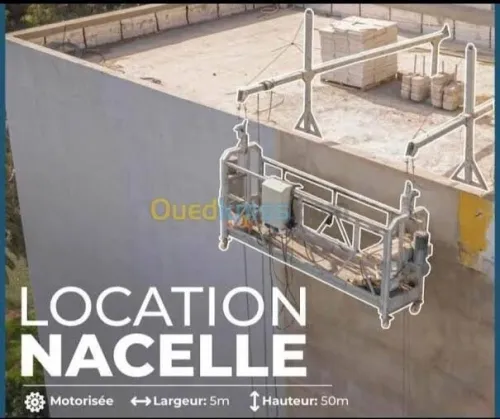 Plateforme panneau nacelle électrique manuel 