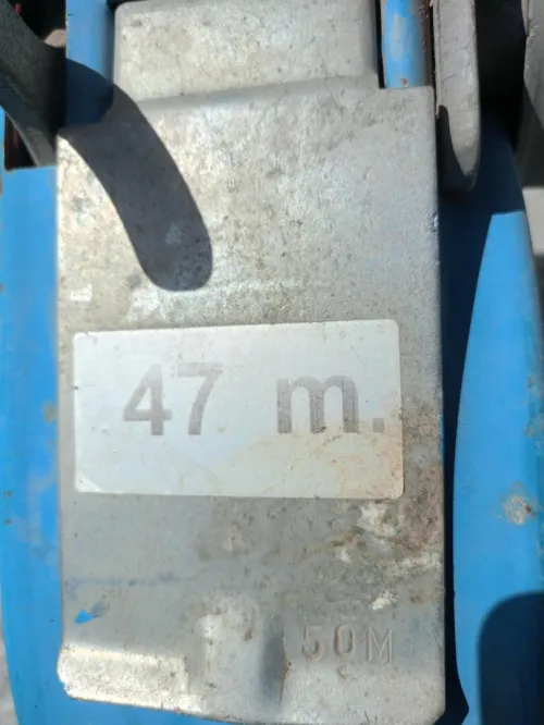 Plateforme panneau nacelle électrique manuel 