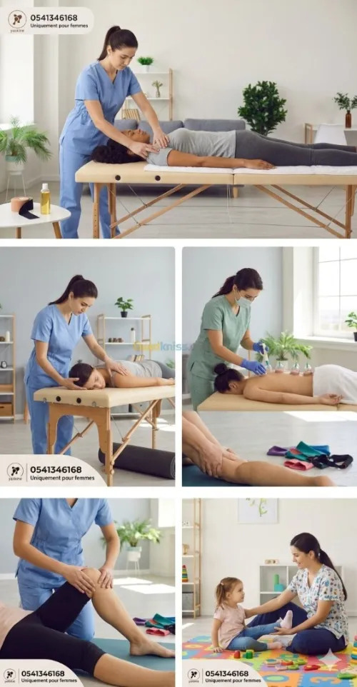 Kinésithérapie & Hijama à Domicile - Exclusivement pour Femmes - Yaskiné