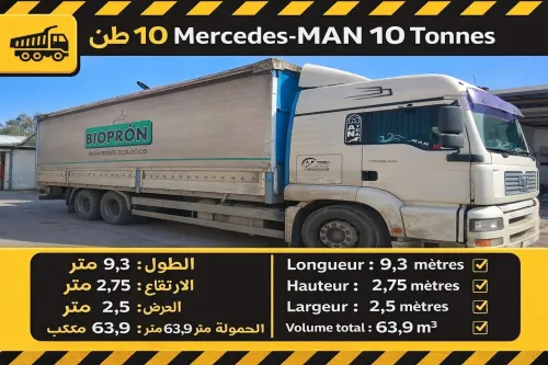 نقل البضائع والترحيل الكامل باحترافية وأمان Transport de marchandises et déménagement complet avec professionnalisme et sécurité