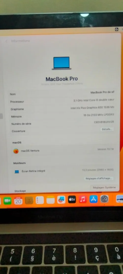 Macbook pro 2017