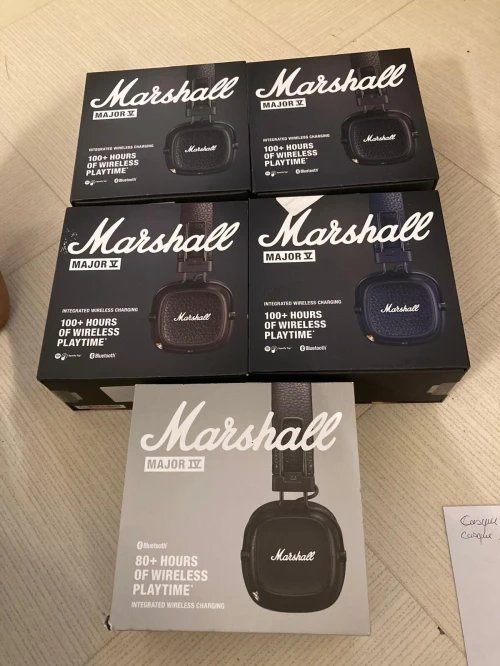 Casques Marshall Major IV & V