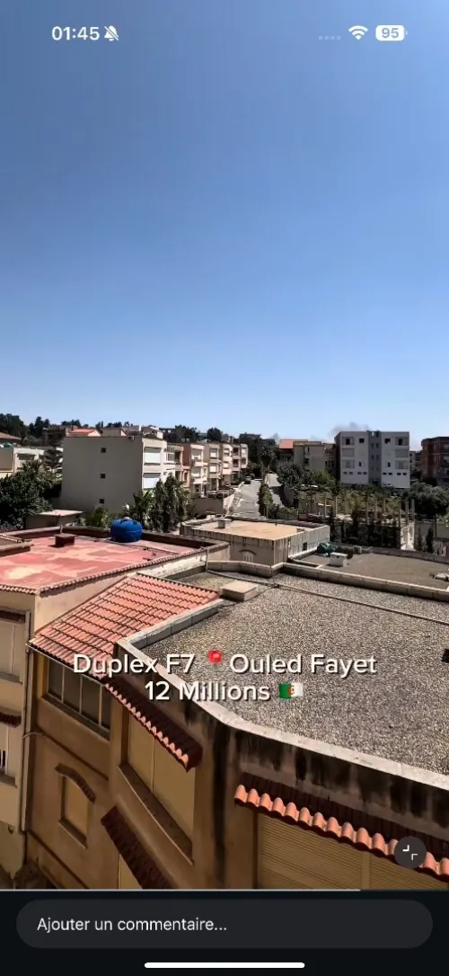 Location Appartement F7 Alger Ouled fayet
