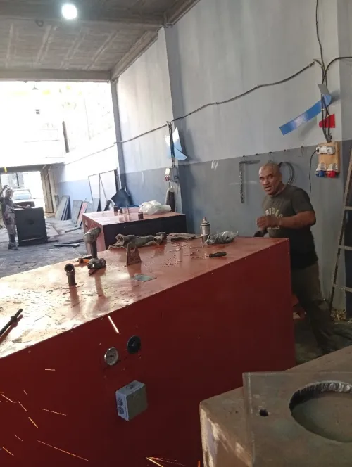 Fabrication de chaudière à  vapeur