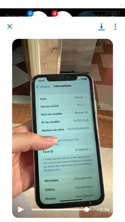 OPPO A7 (4/64) - Jamais ouvert - Avec boîte - Très propr oppo a7