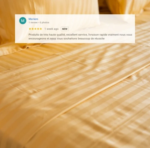Parure de Draps HORIZON Douceur Hôtel 5 Étoiles