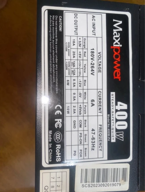 Alimentation 400w