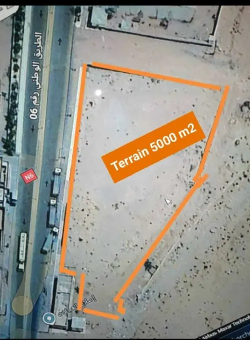 Vente Terrain Naâma Djeniane bourzeg