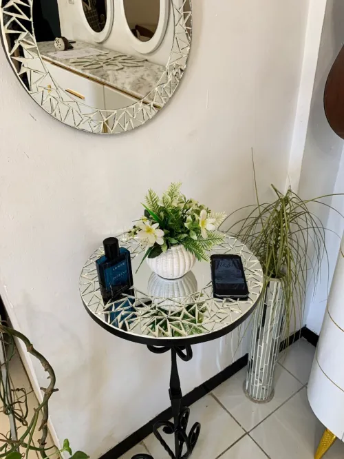Table décoratif en mosaïque 
