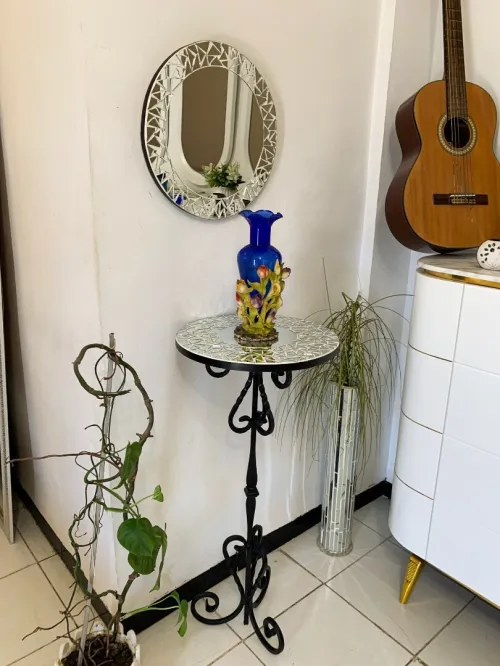 Table décoratif en mosaïque 