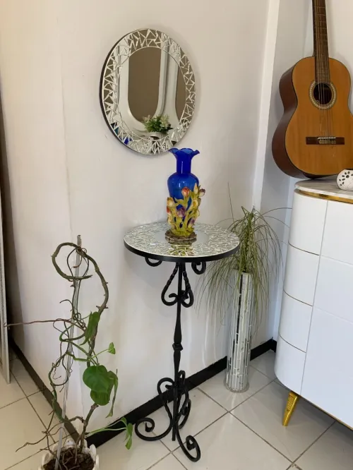 Table décoratif en mosaïque 
