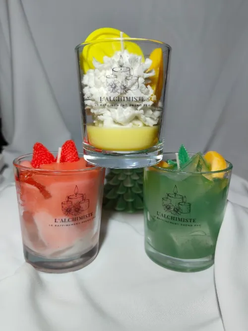 Bougies parfumé 