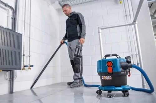 Aspirateur sans fil professionnel BOSCH 18V GAS 18V-12 MC  (Sans batterie ni chargeur)