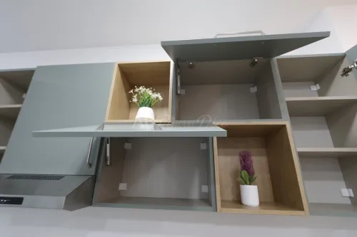 Cuisine en Egger Mdf High gloss