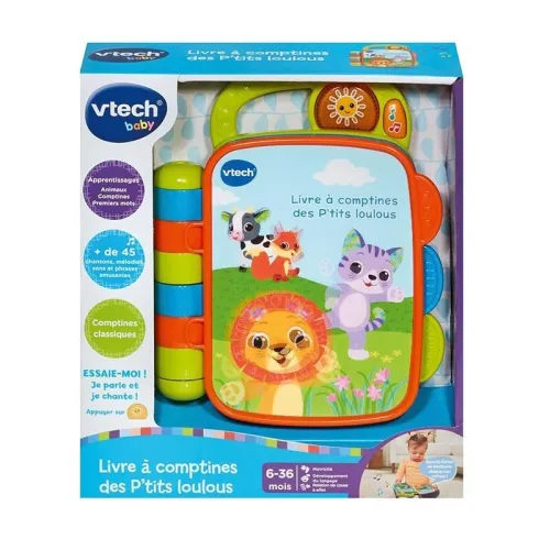 Livre à Comptines des P'tits Loulous Vtech